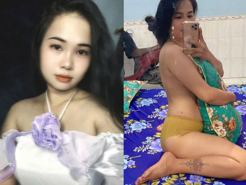 Bà xã dâm cằm điện thoại tự quay ông xã xoạc mình